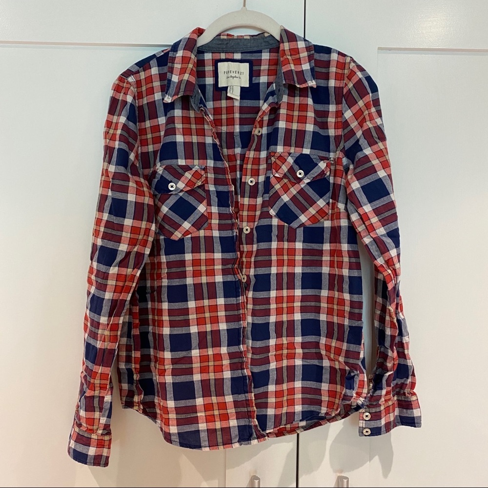Forever 21 Plaid Shirt